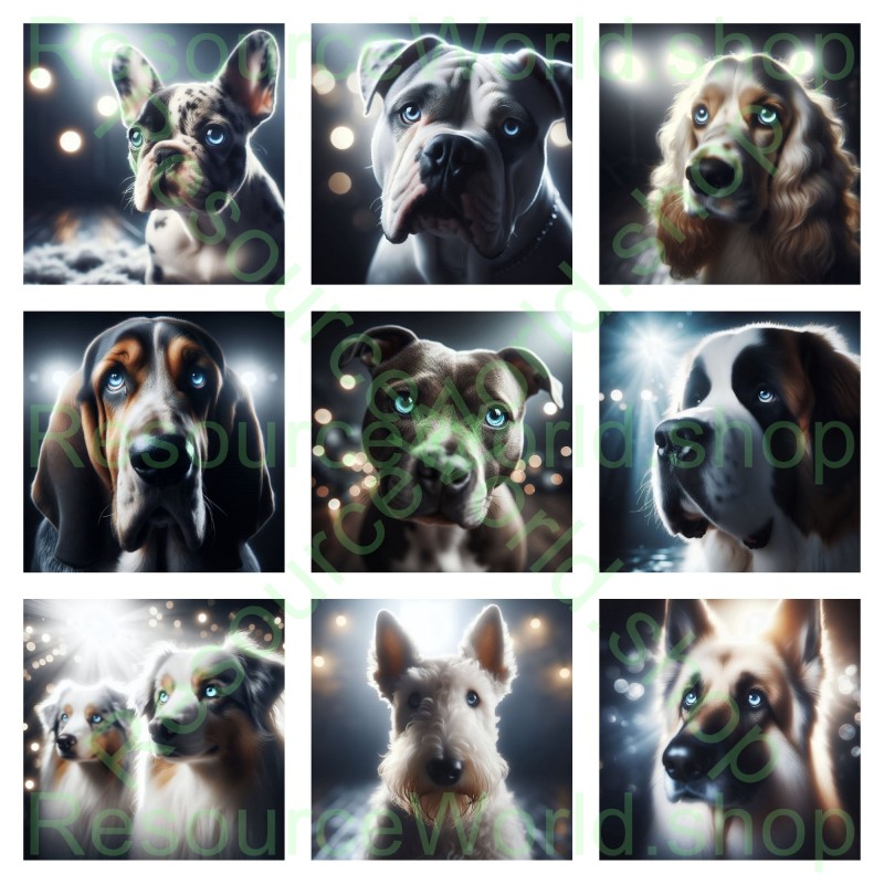 Starry-Eyed Companions: 51 Enchanting Pet Portraits in 4K
