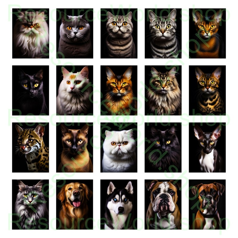 Cozy Companions: 53 Heartwarming Pet Portraits in 8K Resolution